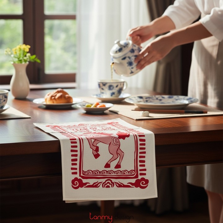 Tea towel - Fire Horse